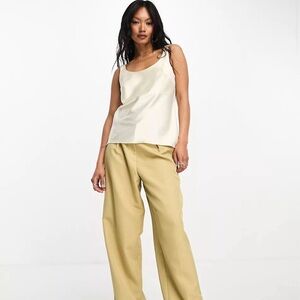 ASOS design Scoop Neck Satin Cami